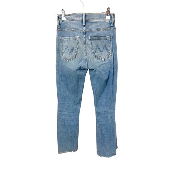 Mother The Insider Crop Step Fray Jeans size 23 - Picture 5 of 7